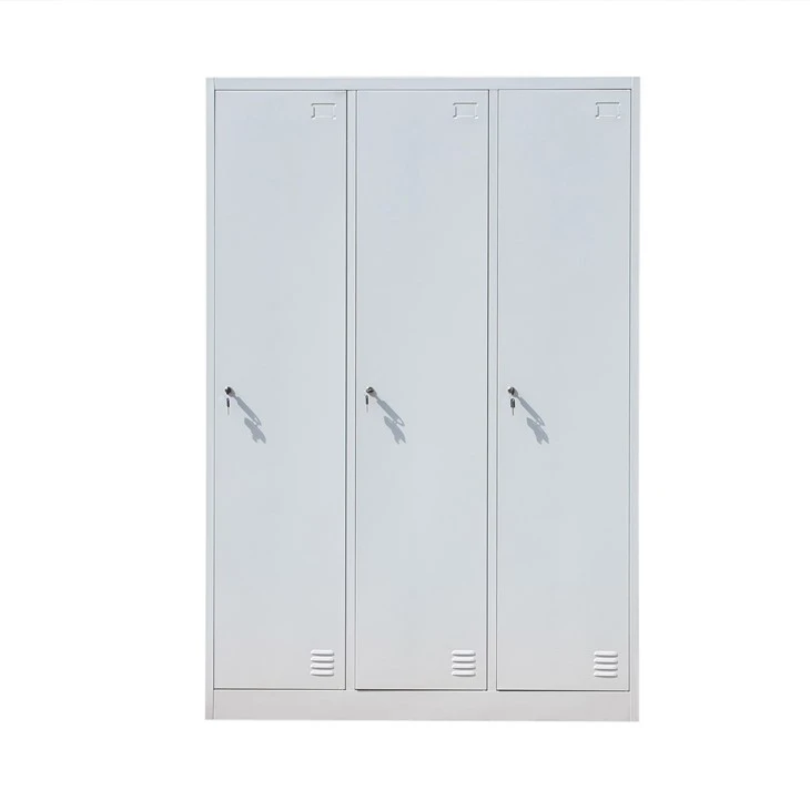 3 Door Metal Lockers